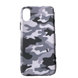Gray camo velvet caviar iphone x/xs phone case